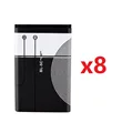 8Pcs Battery