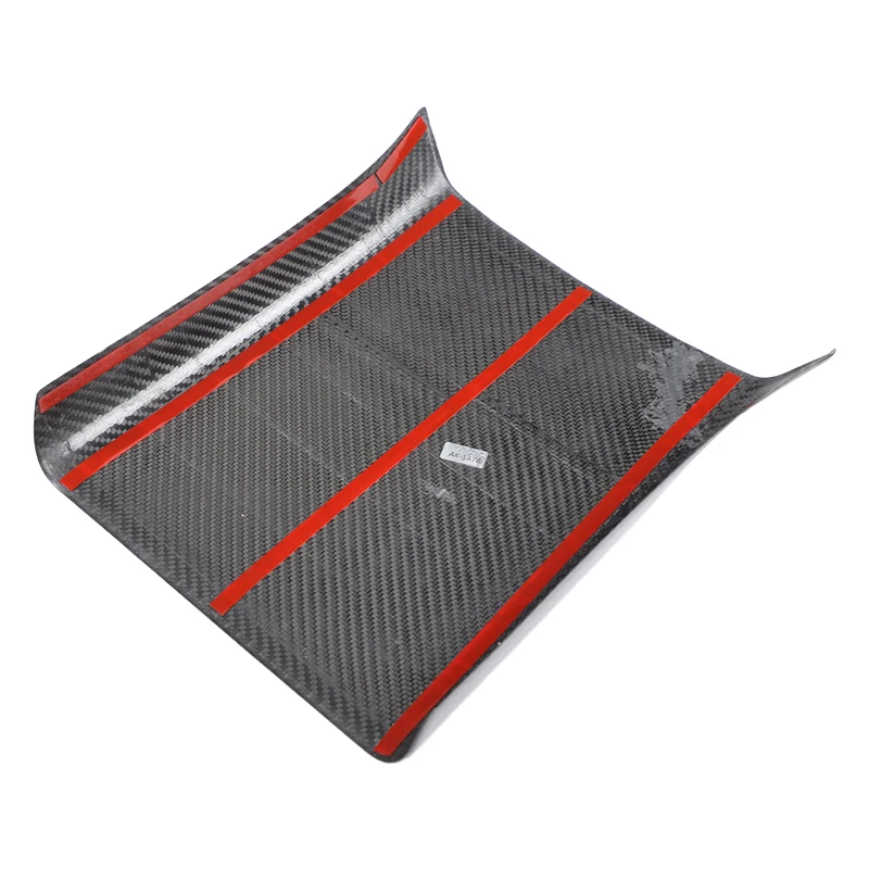 For Jaguar F-TYPE  2013+ Real carbon fiber car armrest box rear decorative cover sticker car interior protection accessories - view 6