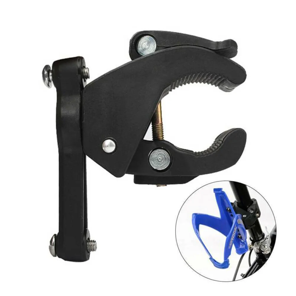 

Practical Bicycle Water Bottles Holder Clamp Portable Seat Post Mount Bike Black Cage Bracket Adapter Fixing clip