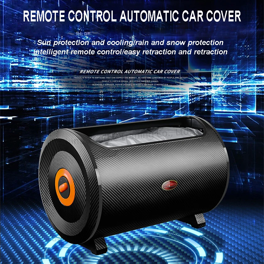 

Automatic Car Cover Car Protective Full Cover Automatic Remote Control Intelligent Sun Protection Heat Insulation Rain Cover