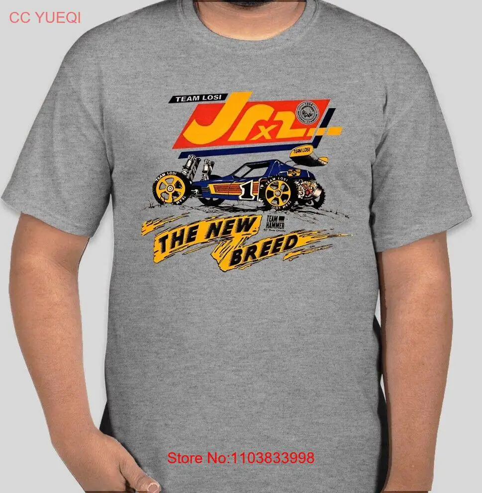 T Shirt LOSI JRX2 2XL, 3XL, 4XL, 5XL Vintage RC Buggy TEAM The New Breed