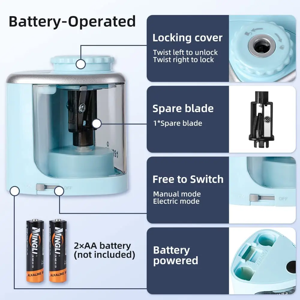 Thumbnail 3 - #13 Latest Electric Pencil Sharpeners Offers