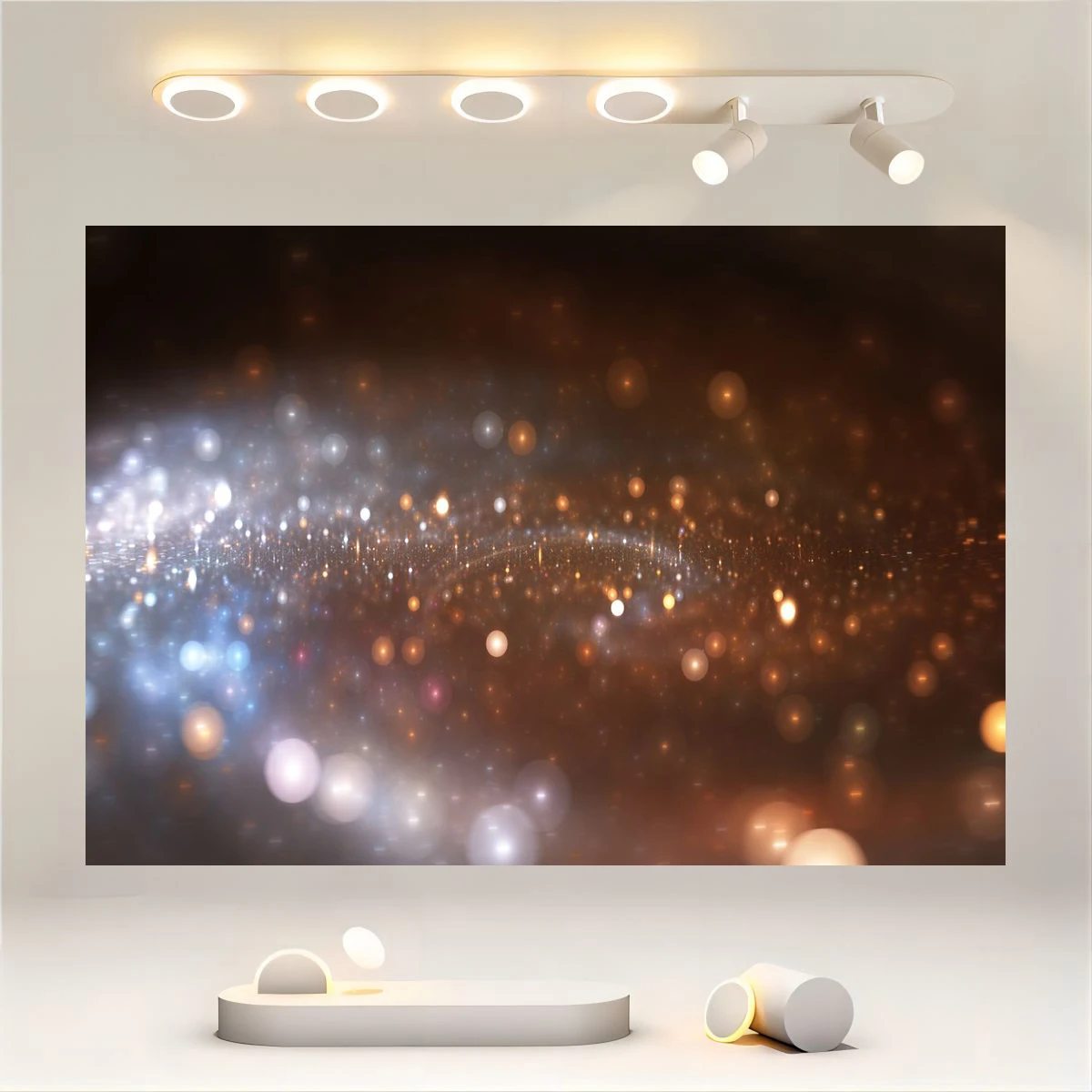 Color Champagne Scatter Photo Background Sparkling Wave Dot Sparkling Suitable for Photography Studio Props