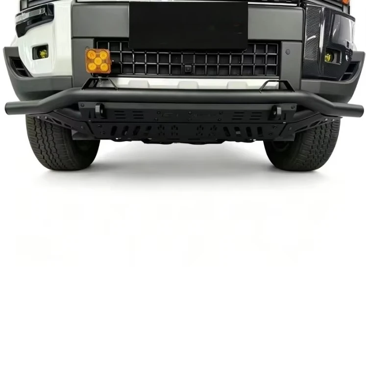 LF Steel Off‑Road Front Bumper Winch Mount D‑Ring For Toyota Land Cruiser 250 LC250 2024‑2026 4X4 Auto Parts