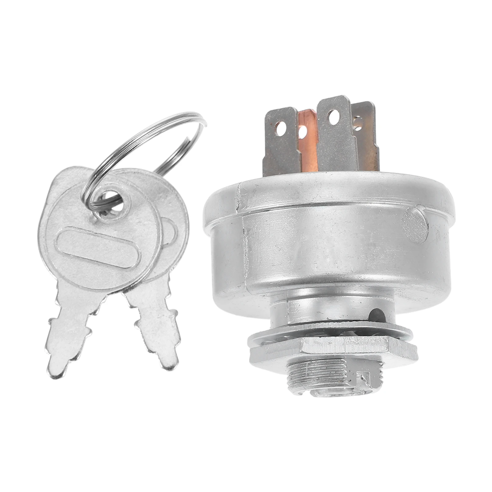 

Ignition Switch 925-0267 for Lawn Mower Engine Replacement Parts Compatible 725-0267 178280 365402 Zinc Housing Key Included
