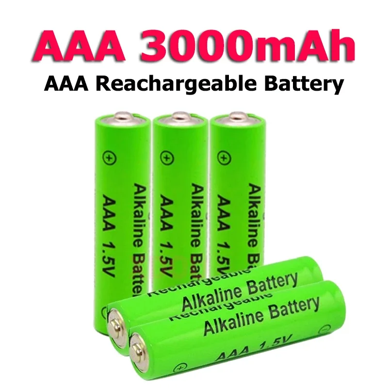 XDOU AAA Battery 3000mAh 1.5V Alkaline AAA Rechargeable Battery For Remote Control Toy Light Battery High Capacity