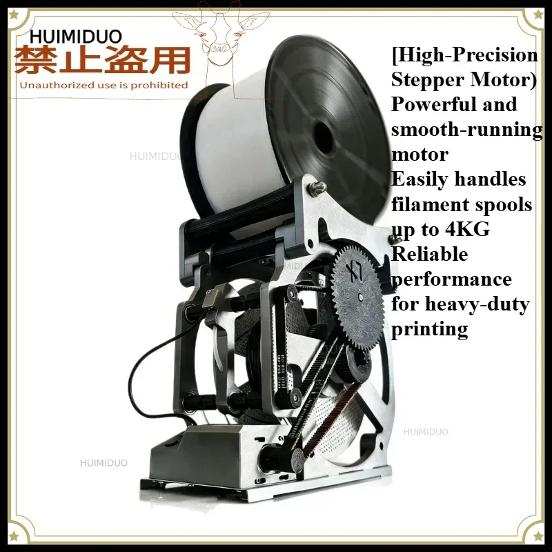 3D Printing Filament Spool Rewinder Automatic Motor Winder 4KG Refill Organizer Craft Supplies