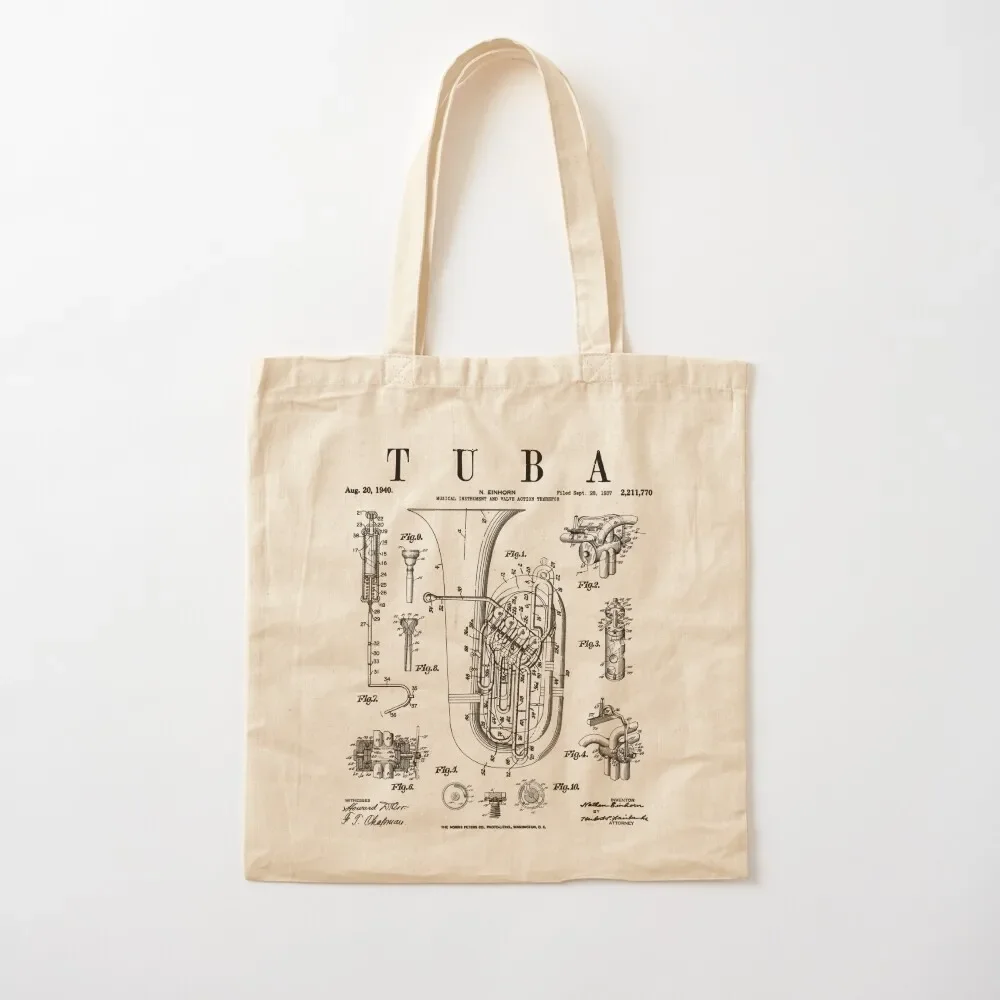 توبا خمر براءات الاختراع Tubaist Tubist رسم طباعة حمل حقيبة حقائب النساء حقيبة يد حقيبة يد نسائية حمل حقيبة قماش #2