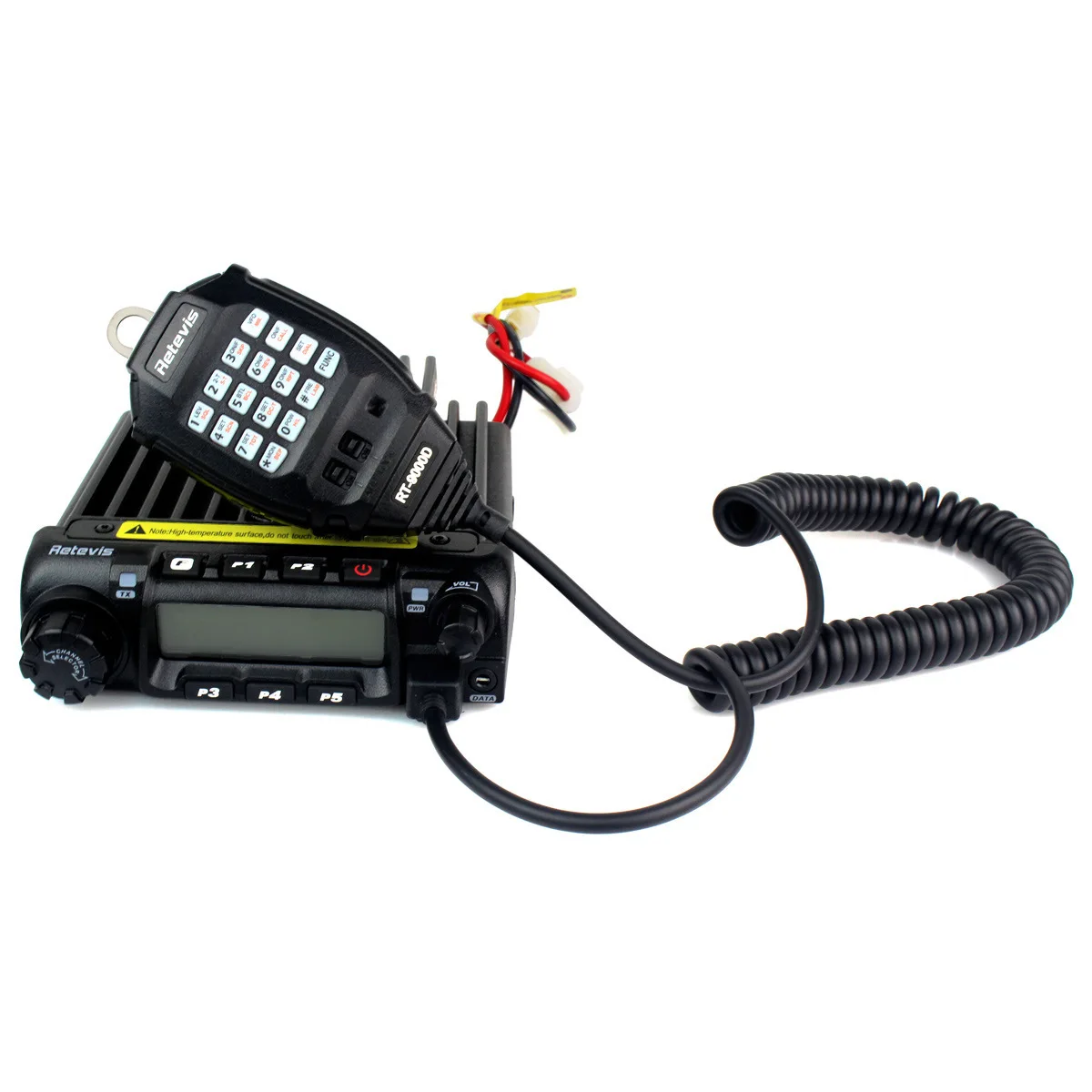 RT9000D Car Mounted High-power Car Mounted Walkie Talkie 60W VHF 136-174MHz