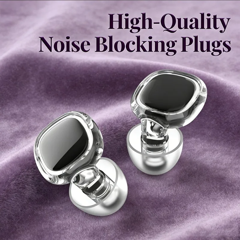 1 Pair Powerful Soundproofing Earplugs For Small Ear Canal Noise Reduction Comfortable Sleep Soft Quiet Fit