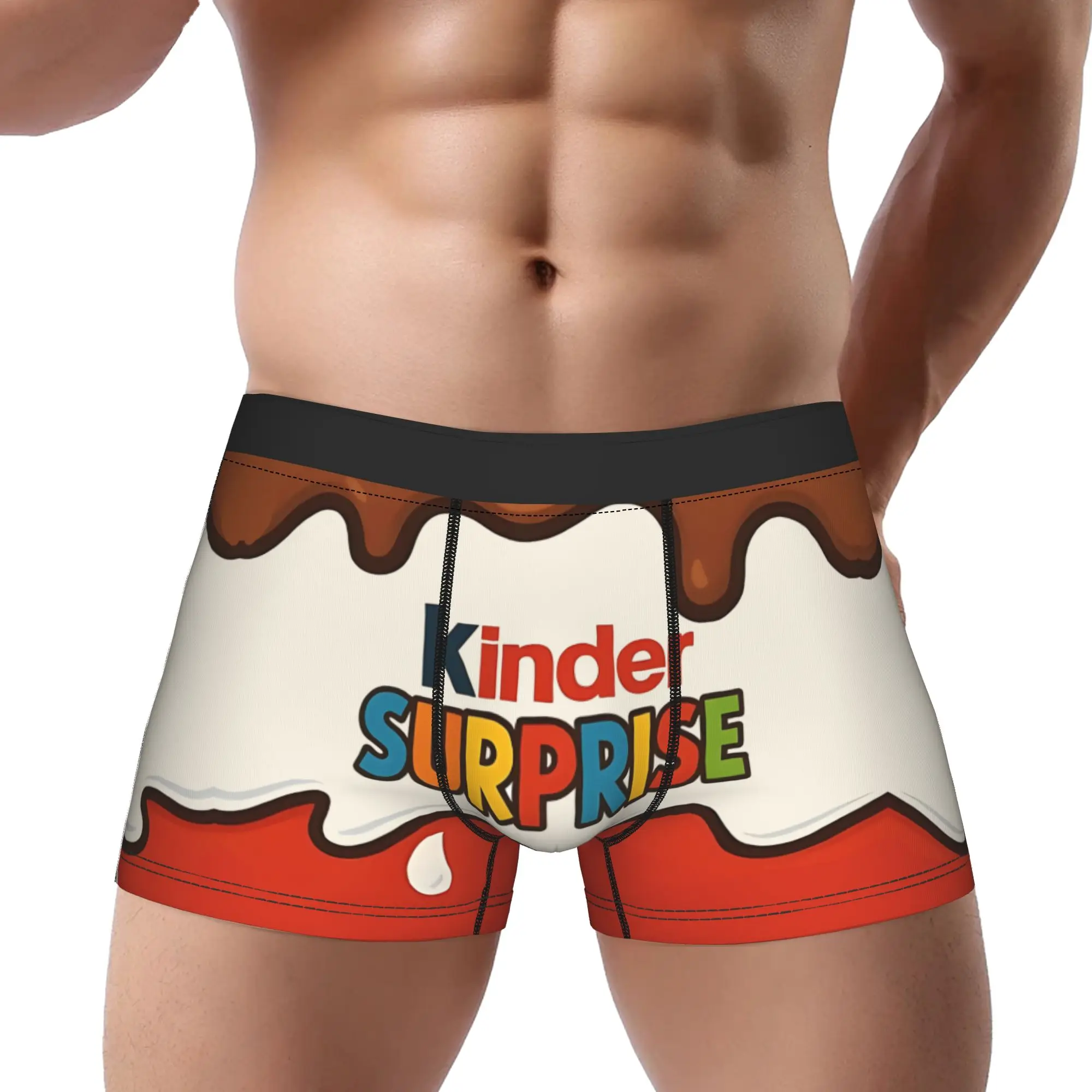 Kinder Surprise Gifts And Kinder Underpants Homme Panties Man Underwear Comfortable Shorts Boxer Briefs