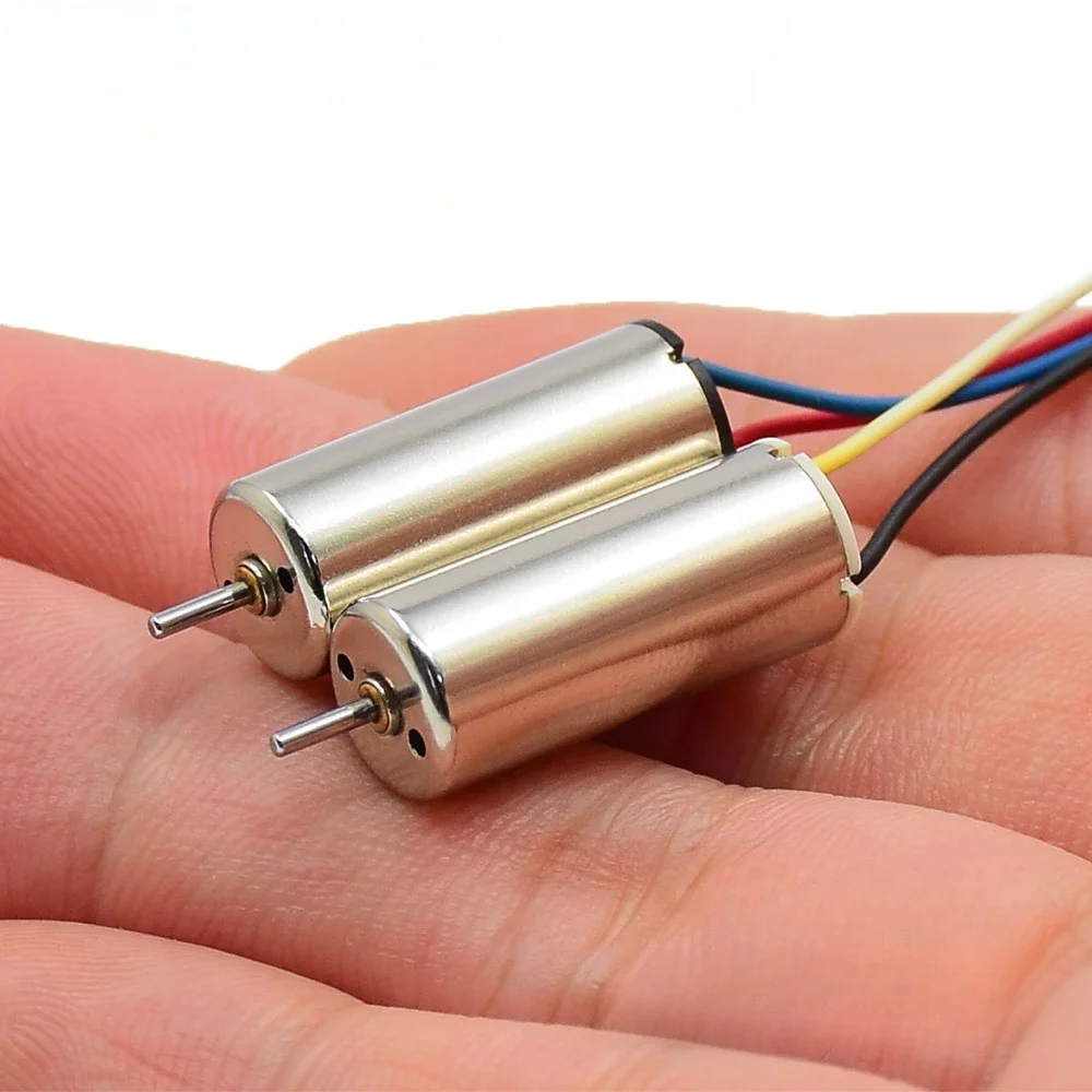 1PC Micro Mini 8.5mm*20mm 8520 CW CCW Coreless Motor DC 3V 3.7 V 4.2V High Speed for Aircraft RC Drone Quadcopter Engine