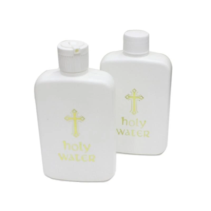 1/5 قطعة زجاجة ماء مقدسة لوازم محمولة للسفر في الهواء الطلق والتخييم هدية