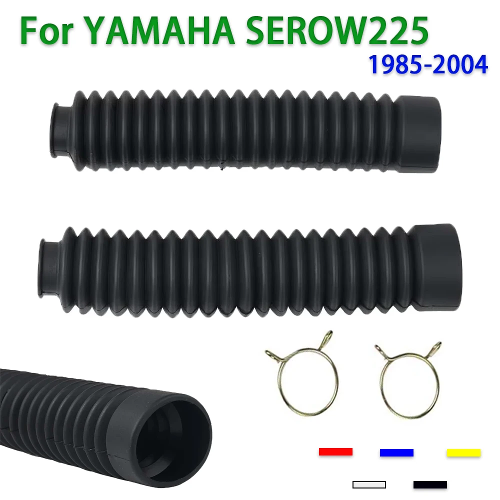 

Front Fork Rubber Cover Dust Jacket Shock Protector Kit Gaiters Pad For YAMAHA SEROW225 SEROW 225 1985-2003 2004 Accessories