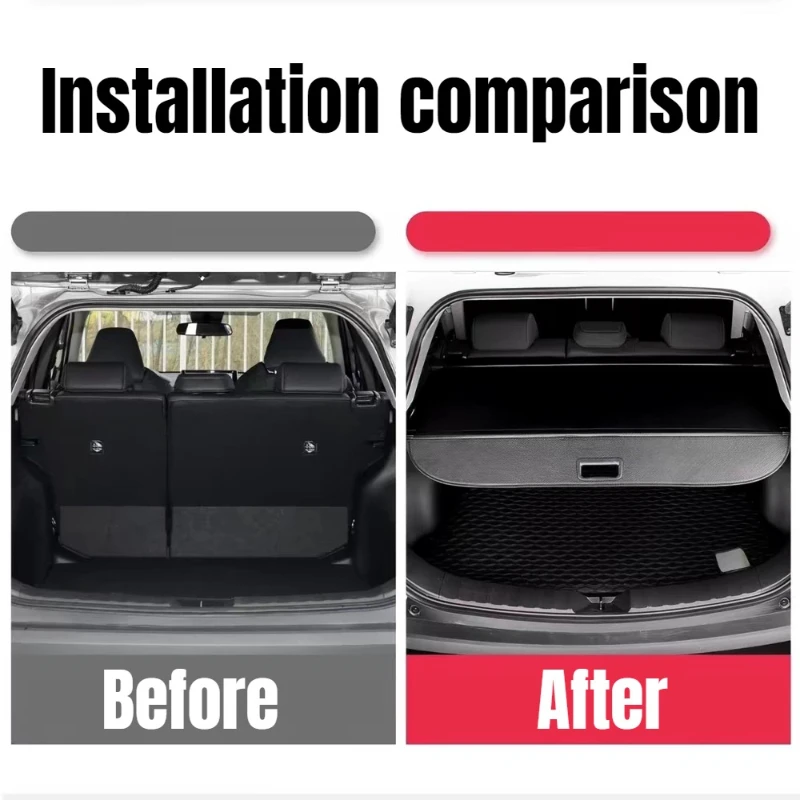 Car styling Trunk Retractable Cargo Cover Rear Partition Board Car Modified Parts For Buick Envision 2021 - 2023