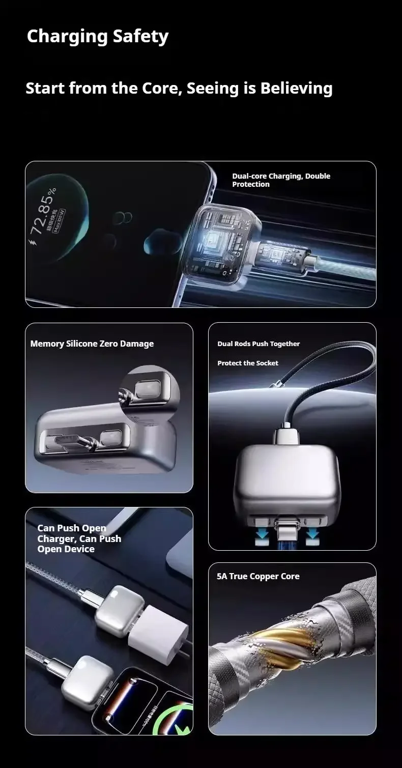 Type-C port charger with battery protection