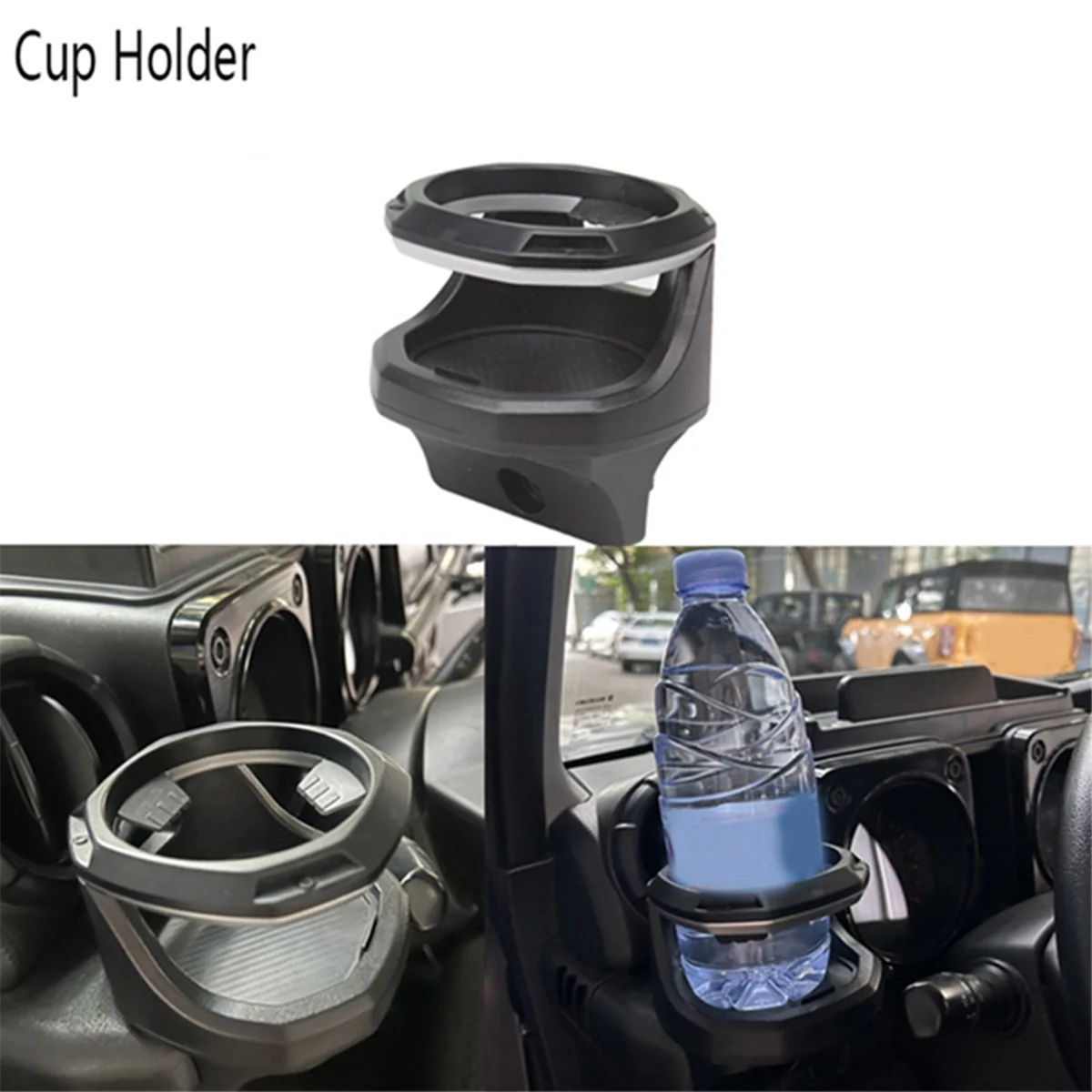 Cup Holder for Suzuki Jimny JB74 JB64 2018-2023 Air Vent Coffee Drink Bottle Stand Interior