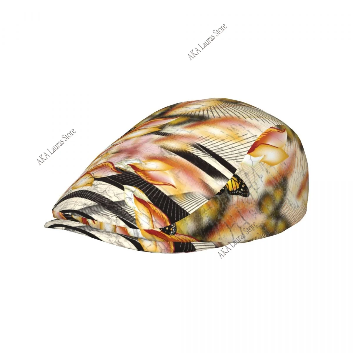 Spring and summers Baroque And Geometric Newsboy Caps Flat Peaked Cap Girl and Women Painter Beret Hats