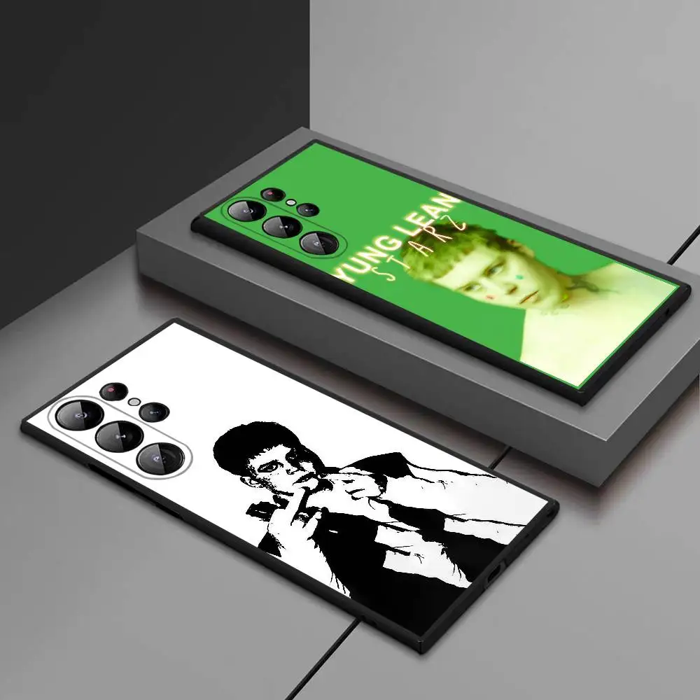 

Yung Lean Phone Case For Samsung Galaxy S25 Ultra S22 S23 S24 Ultra S21 S20 5G Protective Soft Silicone TPU Funda