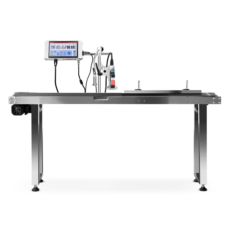 

#2022 Good Selling Inject Printing Machine Date Code Automatic Online Inkjet Printer for Cable