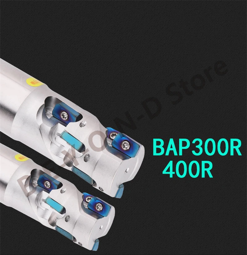 BEYOND BAP300R BAP400R 러프 밀링 옥수수 커터 홀더 CNC 스트레이트 생크 나선형 페이스 엔드 밀 APMT 1135 1604 카바이드 인서트