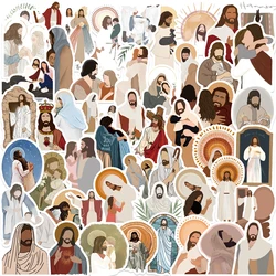 52PCS Jesus Stickers Aesthetic Christian Decals for Laptop Phone Case Planner Journal Notebook Water Bottle Sticker