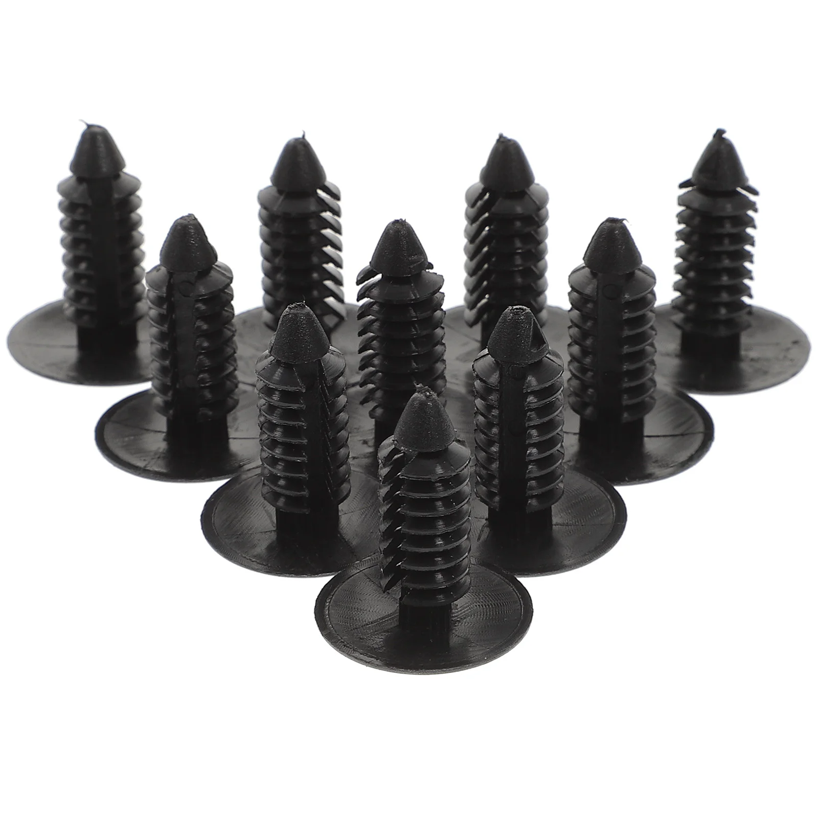 

100 Pcs Nylon Ceiling Push Retainer Automotive Repair Pin Universal Cars Trim Fastener Black Door
