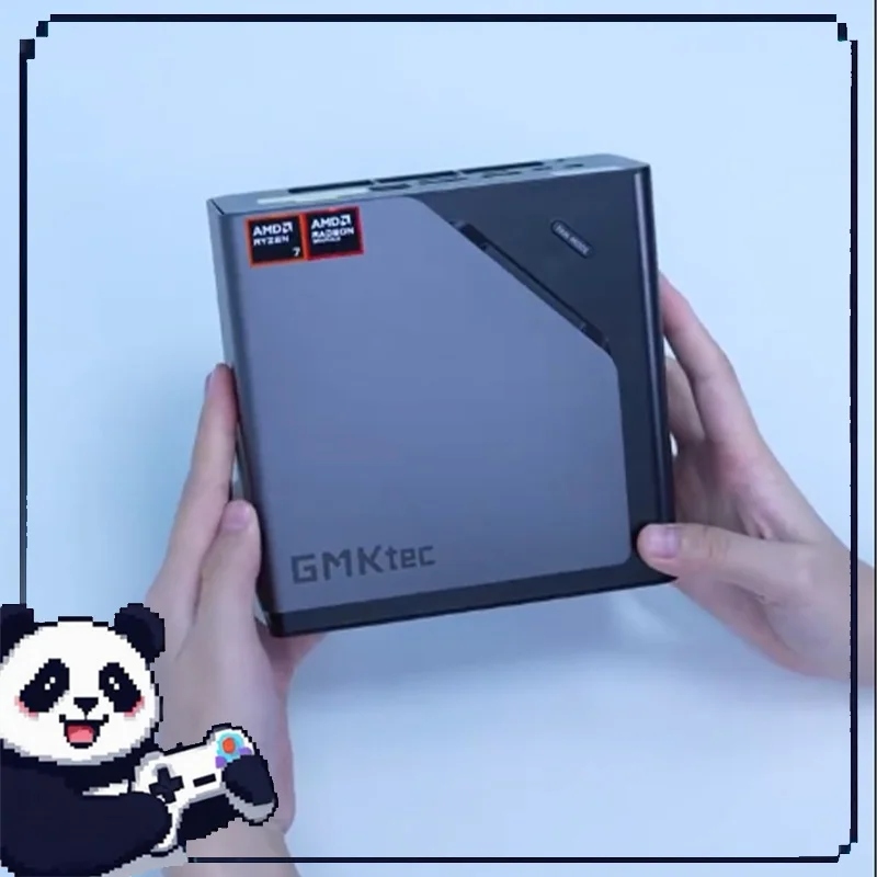 Il mini host K12 AMD R7 H255 può essere collegato esternamente con la scheda grafica RTX4060 per giochi da ufficio, host desktop a 16 thread a 8 core