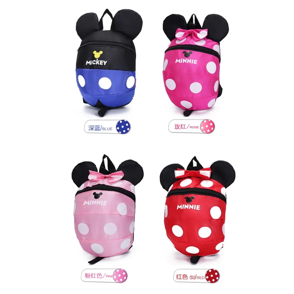 Disney Mickey Minne Kinder Rucksack Cartoon niedlich sicher verhindern verloren Modetrends hochwertige Schult aschen Kinder Geschenke