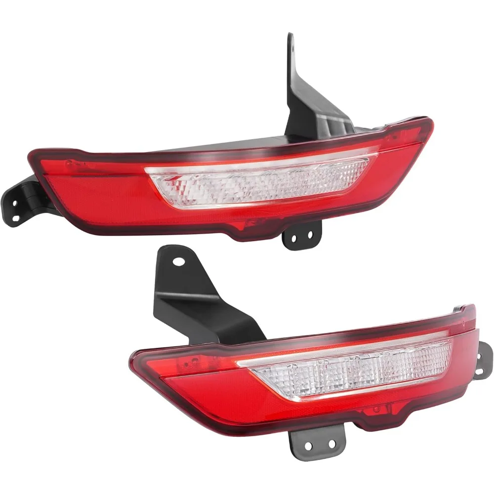 عاكسات المصد الخلفي LED أضواء العلامات الجانبية لـ 2015-2019 لينكولن MKC، بديل لـ EJ7Z15500B EJ7Z15500A FO2860