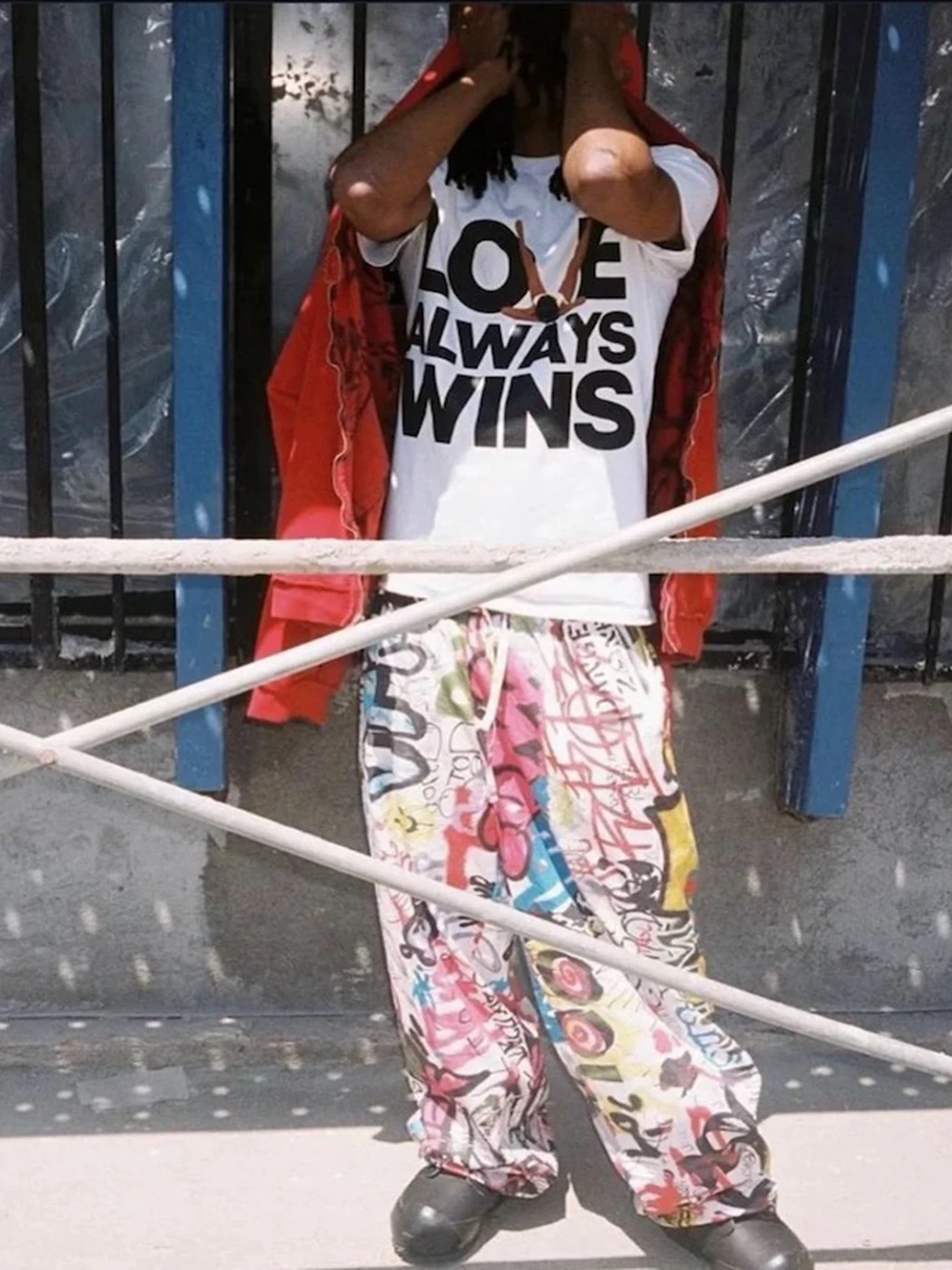 

Retro American 3D Digital Print fiti Faded Wide Leg Loose Fit Hip Hop Jeans Casual Wear for Men And Women