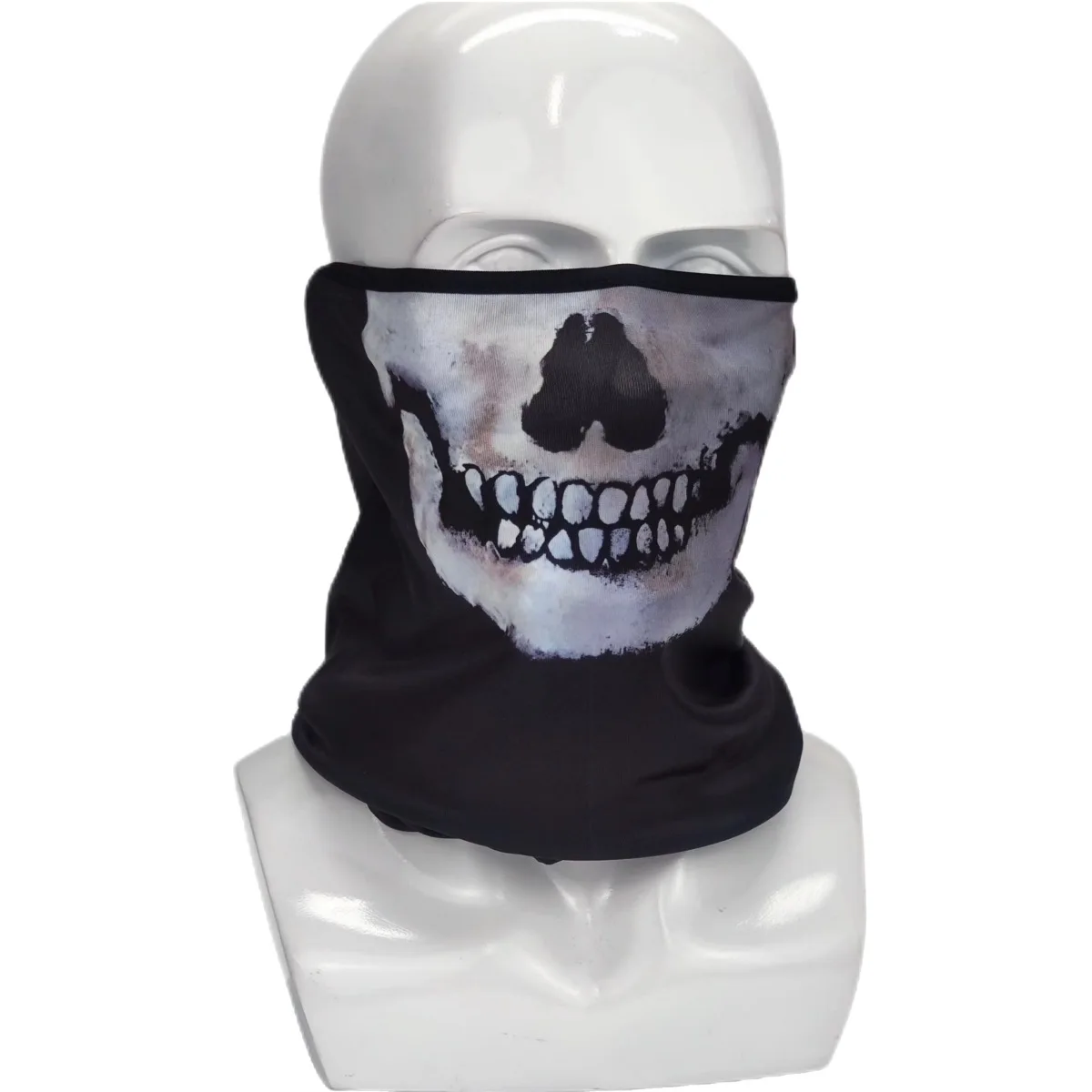 Clown Face Dustproof UV Protection QuickDry Neck Gaiter Balaclava Bandana for Men Women Cycling Hiking Art Print Undercap