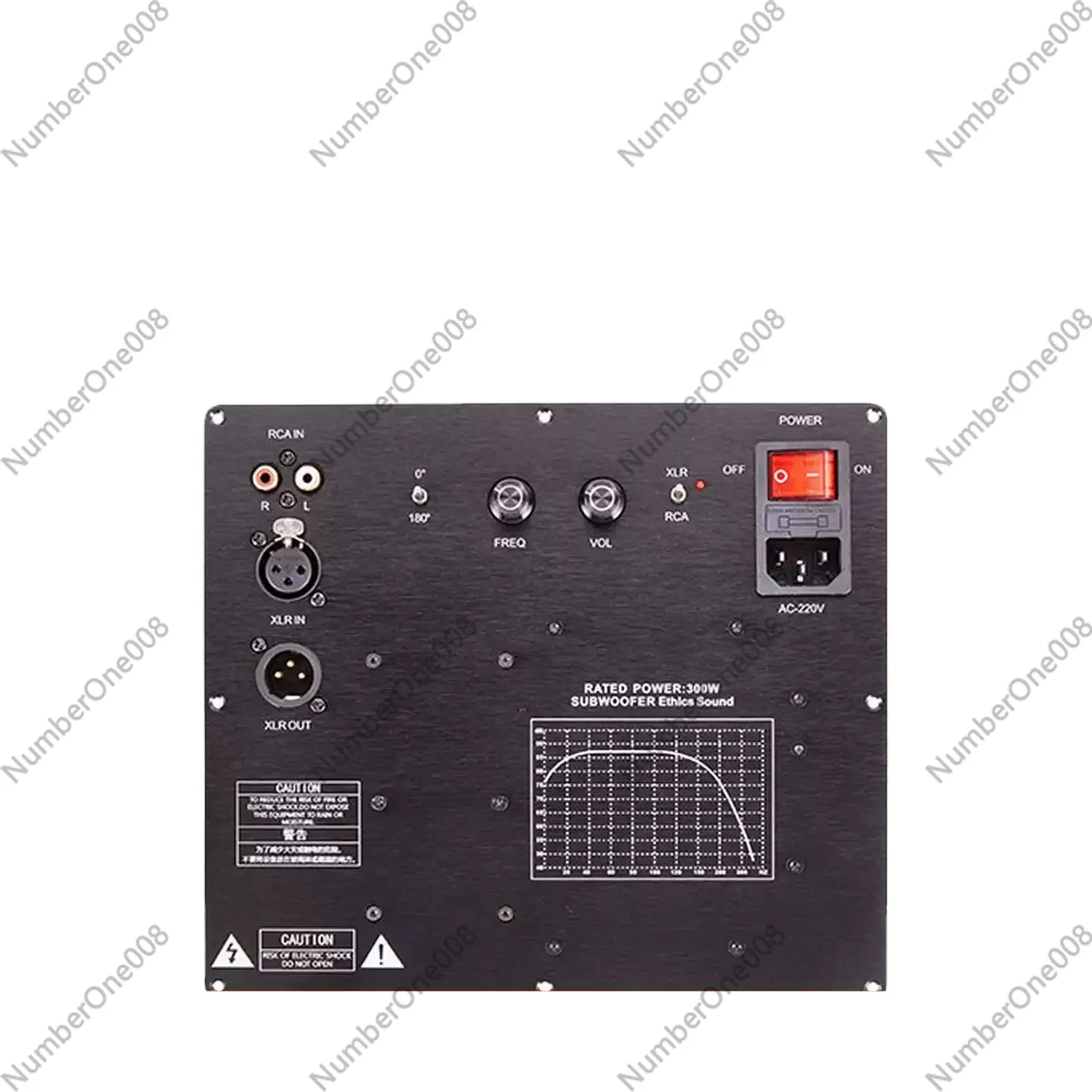 TPA3255 Digital Subwoofer Active Speaker AC220V High-power Balanced HIFI Amplifier Board 20Hz-200Hz