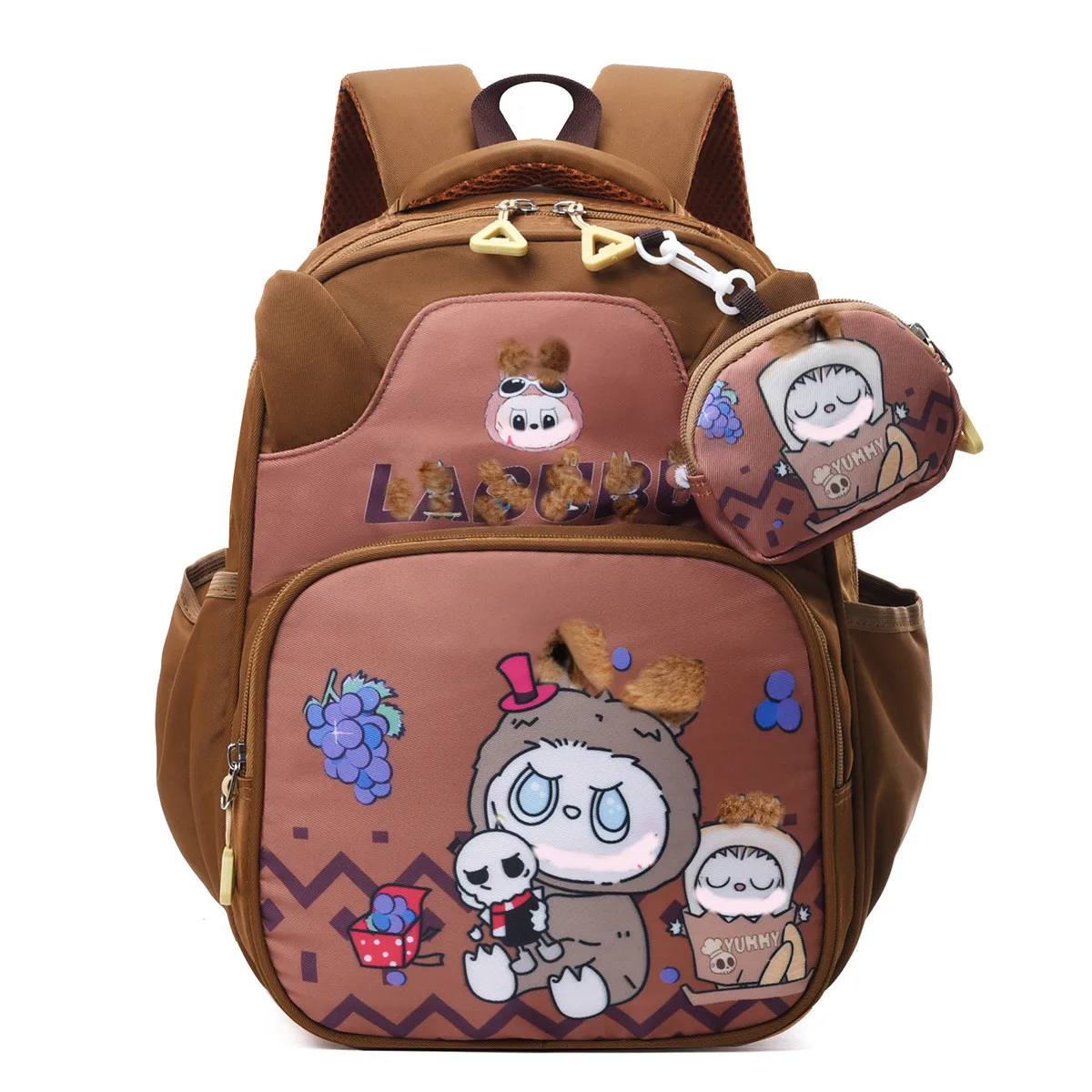 

children miniso for 12 labu Girls Cute Students Backpack Children Schoolbag with Coin Wallet purse
