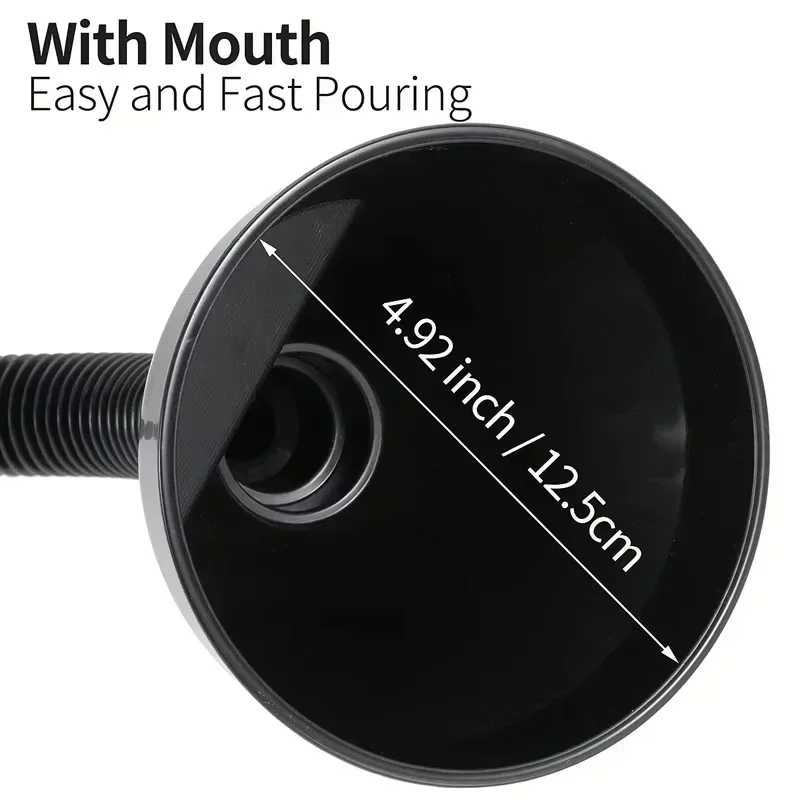 Flexible Spill-Proof Automotive Fuel Funnel 5