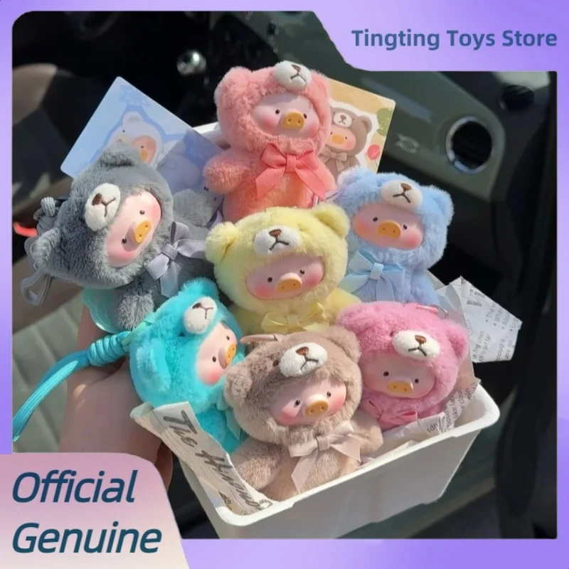 

TOYZERO+ Lulu Pig Teddy Mini Blind Box Vinyl Face Plush Pendant Doll Collectible Gift for Girls Trendy Whispers of Nature Series