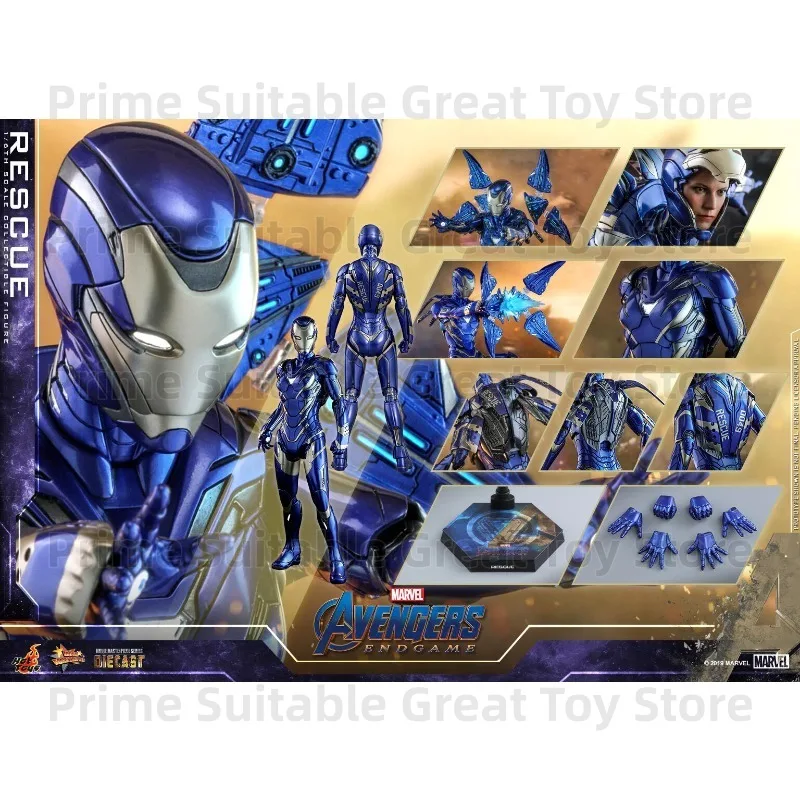 【In Stock】Original HT HotToys MMS538D32 Pepper Potts Rescue Armor MK49 Iron Man Gift&Collection
