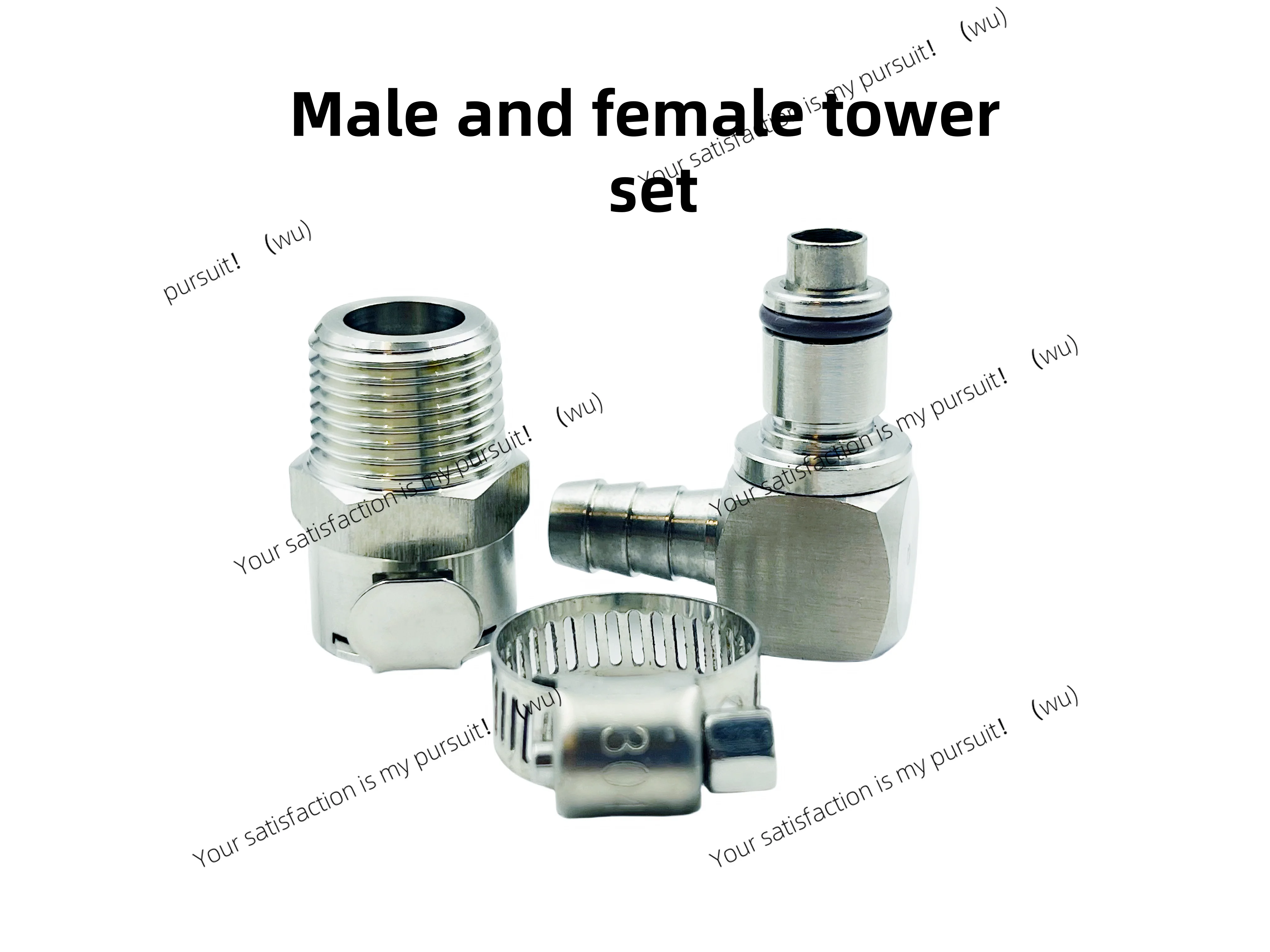 

For BMW 2013+ R1200GSW/GSW-ADV/RTW/RW/RSW S1000RR/R/XR 5/16 Gas Tank Fuel Petrol Line Hose Quick Release Disconnect Coupling Kit