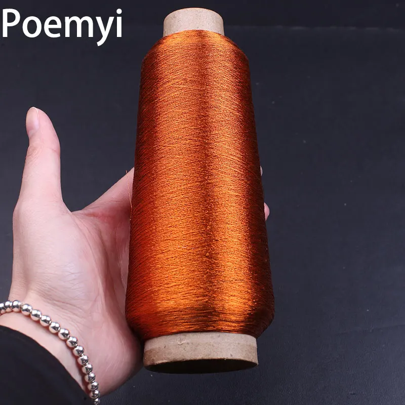 Metallic Weaving Thread Shiny Jewellery Threads DIY Crafts Bracelet String Stitch Weave Yarn Cross-Stitch Embroidery Threads