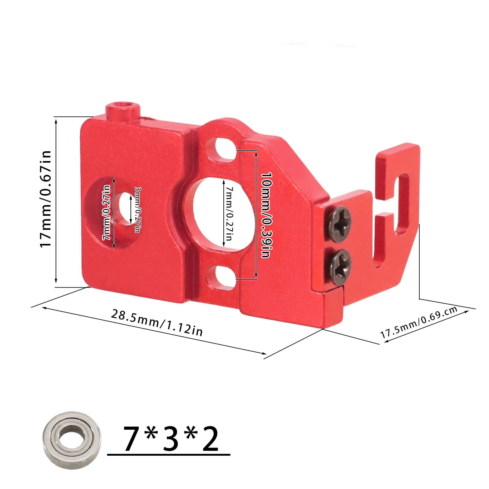 金属モーター取付ブラケット Wltoys 284131 284161 284010 K969 K979 K989 K999 リモートコントロールカーアップグレードアクセサリー