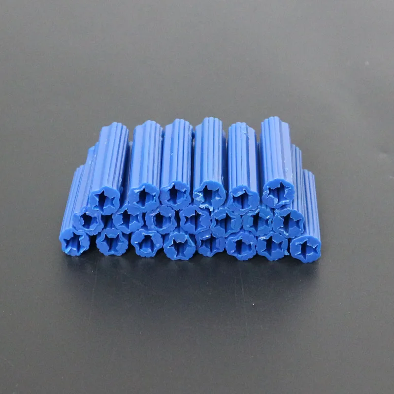 Straight Expand Nail Wall Plug Plastic Anchor 5x25 5x38 6x25 6x38 6x50 7x25 7x38 7x50 8x25 8x38mm