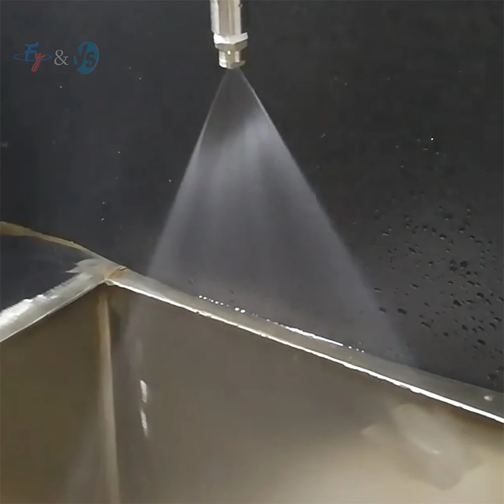 MEG 1/4 BSPT Threaded Atomizing Nozzle 15030 Ultra-fine Atomizing Fan-shaped Nozzle Blade With Cemented Carbide Core