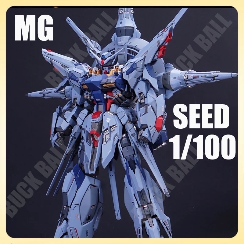 

In Stock HuiJu SEED Assembly Model Kit MG 1/100 Tianyi Emperor's Divine Action Figure Alloy Skeleton ABS Models Collection Toy