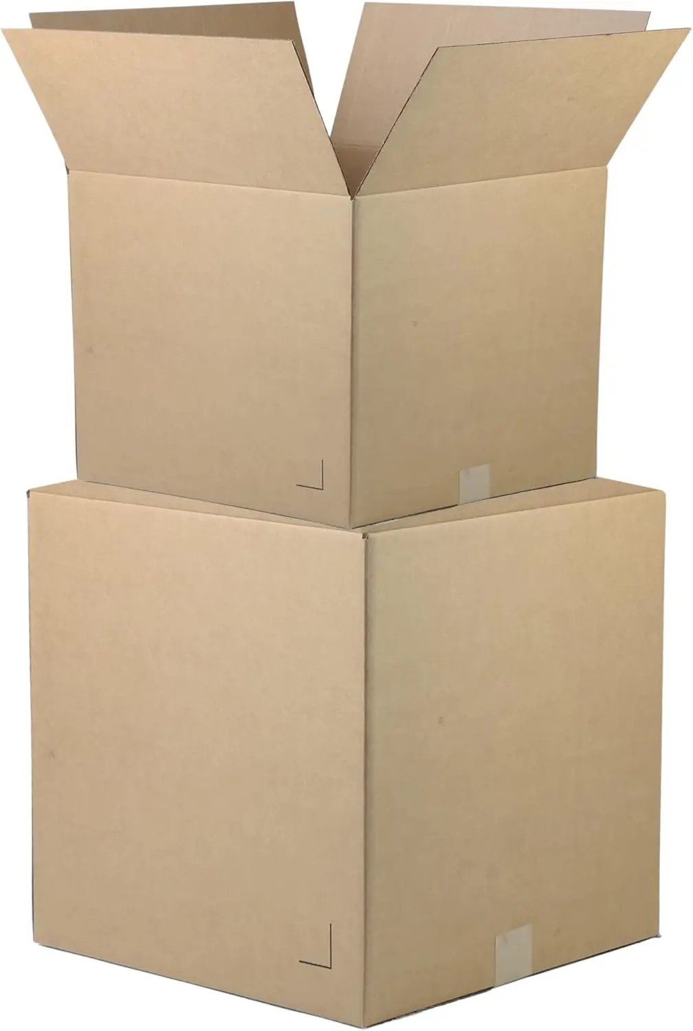 Cajas de envío de cartón corrugado de 8 "x 8" x 4 "paquete de 100 | Envío, embalaje, movimiento y almacenamiento para negocios/hogar: duradero