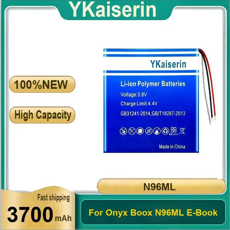 

For Onyx Boox N96ML E-Book E - Book Reader Battery Reliable Power 3700Mah