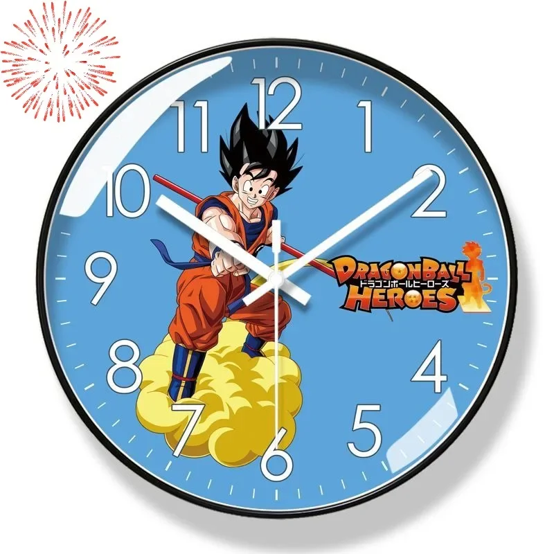 Dragon Ball Goku Wall Clock 10 Inch Round Quartz