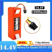 14.4V 6800mAh Original Li-ion Replacement Battery For Xiaomi Roborock S55 S60 S65 S50 S51 S5 MAX S6 Parts