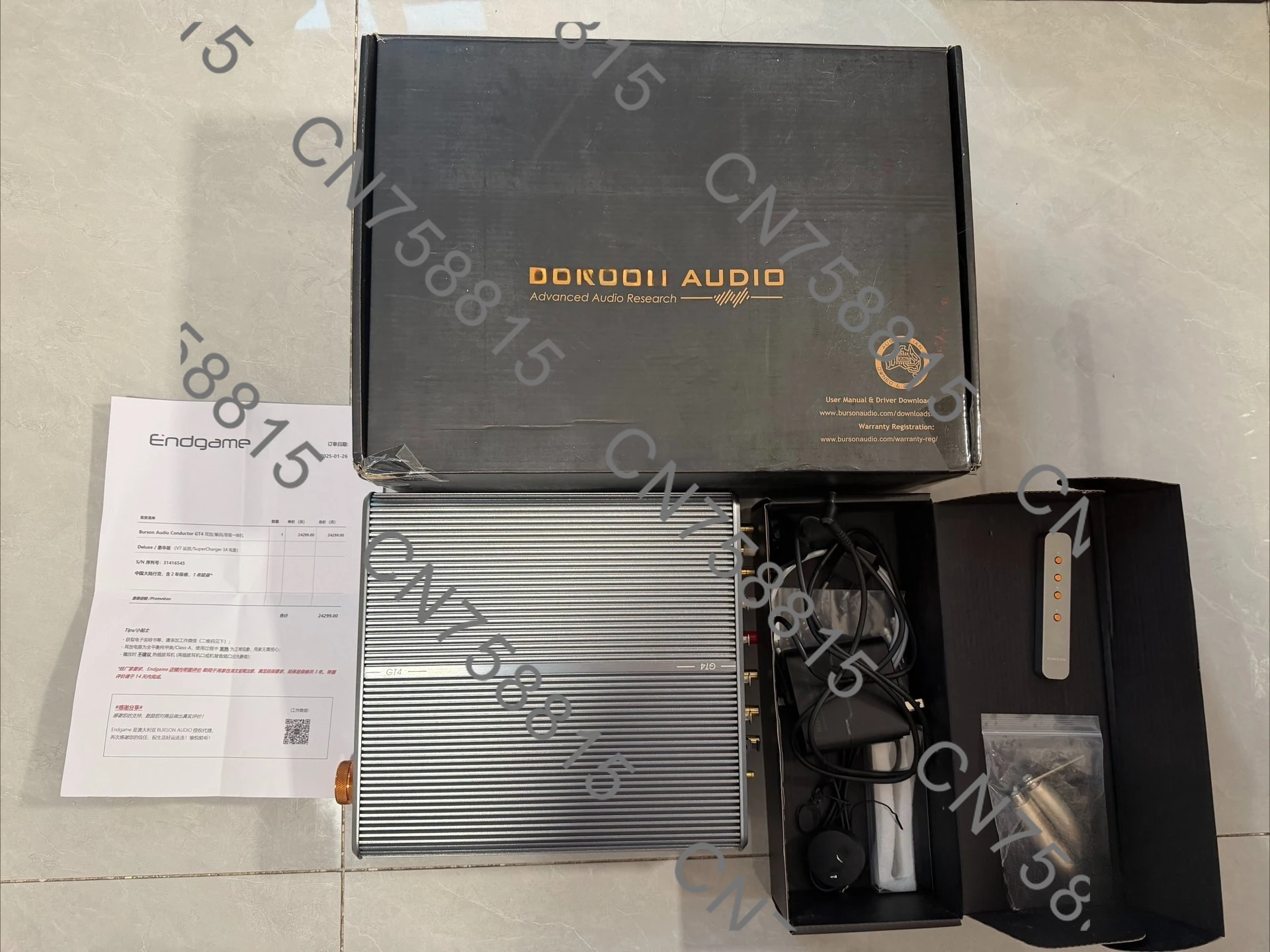 For bURSON Conductor GT4 decoding headamp front stage HIFI fully balanced class A