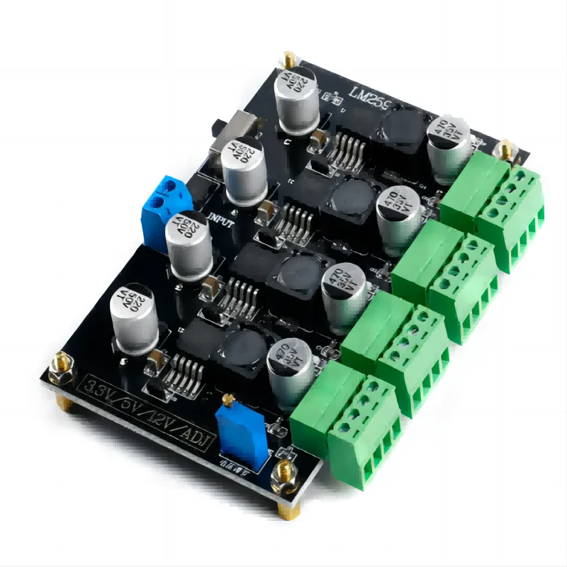 LM2596 DC-DC Multi Channel Switching Power Supply Module 3.3V/5V/12V/ADJ Adjustable Output Step Down Buck Power PCB Board