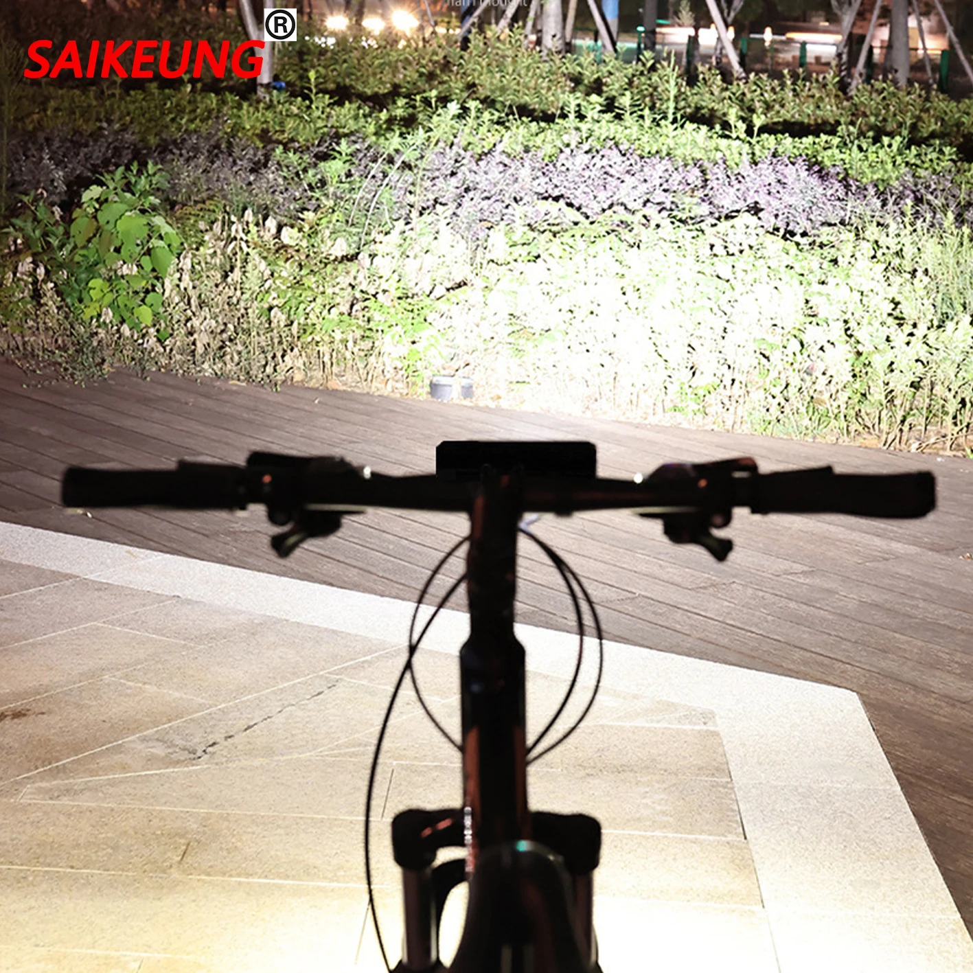 Bicycle Light Front Bike1000/3000/6000/10000 Lumen Waterproof Flashlight USB Charging MTB Road Cycling Lamp 10000mAh batteries